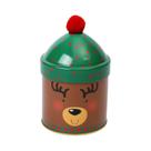 Caixa De Lata Para Armazenamento De Chapéus De Natal, Embalagem De Presentes De Doces E Chocolates,