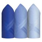 Caixa de Lenço Masculino Algodão 41 X 41 cm - 2720D Tons Azul