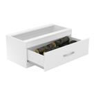 Caixa de Lenha Embutida CL N1 Branco - Completa Moveis