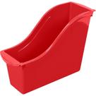Caixa de livros Storex Interlocking Small Red 30x11x21cm