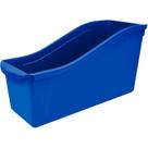 Caixa de livros Storex Large Interlock Plastic Blue (pacote com 6)