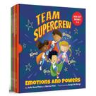Caixa de livros Team Supercrew Emotions and Powers 4 livros 1-4