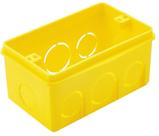 Caixa de Luz 4"x2" Retangular Amarela Tramontina