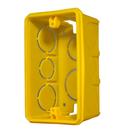 Caixa de Luz 4x2 Amarela C/ 10 unidades - Metasul