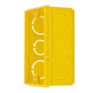 Caixa de Luz 4x2 Retangular Amarela