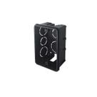 Caixa de Luz 4x2 Retangular Preta