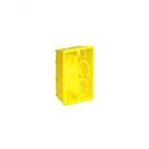 Caixa De Luz Amarela 4x2 Eletroduto Corrugado (24 Unidades) Krona Caixa De Luz Amarela 4x2 Eletroduto Corrugado (24 Unidades) Krona