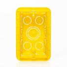 Caixa de Luz Embutir Legrand 4x2, Amarela - Embalagem com 32 Unidades - HDL