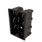 Caixa De Luz Embutir Parede 4x2 Preto