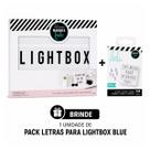 Caixa de Luz Marquee Love rosa Heidi Swapp