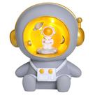 Caixa de moedas Piggy Bank Astronaut Night Light para crianças
