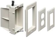 Caixa de montagem elétrica/de tomada embutida Arlington DVFR1W-1 Caixa de montagem elétrica/de tomada embutida Arlington DVFR1W-1