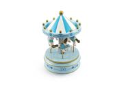 Caixa de Musica Carrossel Musical Cavalinhos de Plástico Decoração Para Quarto de Criança Bebê