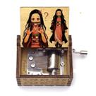 Caixa de música Demons Slayers Kamados Nezukos Hand Crank Wood
