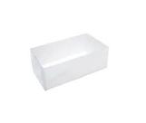 Caixa de Papel C/tampa Transparente Nº1 Bco 10x06x3,5cm 10un