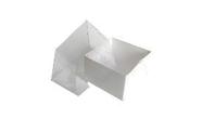 Caixa de Papel C/tampa Transparente Nº3 Bco 10x10x04cm 10und