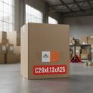 Caixa De Papelão Correio Sedex Pac 20,5X12,5X12,5 - 25 Embalagem Caixa De Papelão Correio Sedex Pac 20,5X12,5X12,5 - 25 Embalagem