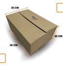 Caixa de Papelão Grande para Mudança Kraft 50x33x20 kit 5 unidades Transporte Qualidade Premium