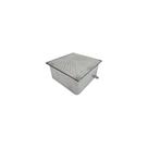 Caixa de passagem 10x10 galvanizada - wale