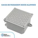 Caixa de passagem 30x30 aluminio