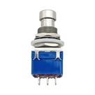 Caixa de pedal de efeitos de guitarra de 9 pinos Stomp Foot Latching 3PDT Switch True Bypass Caixa de pedal de efeitos de guitarra de 9 pinos Stomp Foot Latching 3PDT Switch True Bypass