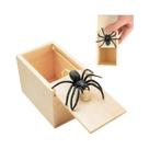 Caixa De Pegadinha De Aranha De Madeira Para Susto, Brinquedo Surpresa Para Crianças, Pais, Amigos,