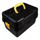 Caixa De Pesca 6 Bandejas Pequeno Preto Cx6bjpq-p Caixa De Pesca 6 Bandejas Pequeno Preto Cx6bjpq-p
