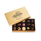 Caixa de presente de chocolates Godiva Gold 15 unidades sortidos belgas