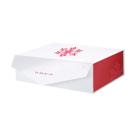 Caixa de presente de Natal grande PACKHOME 13,5 x 9 x 4,1 polegadas, caixa de presente dobrável resistente com tampa magnética (padrão de floco de neve vermelho) Caixa de presente de Natal grande PACKHOME 13,5 x 9 x 4,1 polegadas, caixa de presente dobrável resistente com tampa magnética (padrão de floco de neve vermelho)