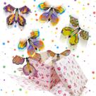 Caixa de presente Explosion WUEURU Butterfly com 6 borboletas voadoras