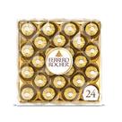 Caixa de Presente Ferrero Rocher - 24 Unidades de Chocolate ao Leite (300g)