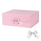 Caixa de presente GoooodGift rosa retângulo dobrável 33x28x13,5 cm Caixa de presente GoooodGift rosa retângulo dobrável 33x28x13,5 cm