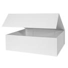 Caixa de Presente Magnética Grande OBMMIRAO 42x33x14 cm Branca