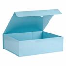 Caixa de presente PLINJOY 48x41x15cm com fecho magnético azul