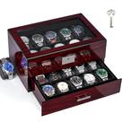 Caixa de relógio ANWBROAD UJWB002Y para homens com 20 slots