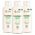 Caixa de sabonete Body Wash Cucumber + Yuzu Lemon 600ml, pacote com 3 Caixa de sabonete Body Wash Cucumber + Yuzu Lemon 600ml, pacote com 3