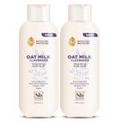 Caixa de sabonete para lavagem corporal, leite de aveia e lavanda, 600 ml (pacote com 2)