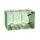 Caixa de saída Allied Molded SB-3 3 Gang Bege 15x10x9 cm