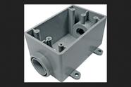 Caixa de saída Thomas & Betts Cantex PVC 1 Gang 6 cm
