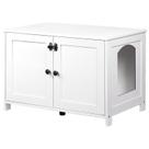 Caixa de Sanitária para Gato HOOBRO WT03MW01G2 - Casa de Madeira