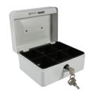 Caixa de segurança Zerodis Mini Portable Iron Lockable White