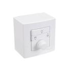 Caixa de Sobrepor 75x75mm Controle Ventilador de Teto Velocidade Reversao Lampada 220V