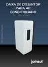 Caixa de Sobrepor Joinsul Branco para Disjuntor de 01 ou 02 Polos Caixa de Sobrepor Joinsul Branco para Disjuntor de 01 ou 02 Polos