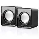 Caixa De Som 2.0 3W Rms Pt Estéreo Usb/P2 Sp144 Multilaser