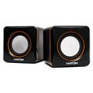 Caixa de Som 2.0 Hayom KM2501 - 6W RMS - Conector P2 - 251001 Caixa de Som 2.0 Hayom KM2501 - 6W RMS - Conector P2 - 251001