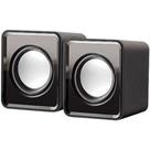 Caixa de som 2.0 mini 3w rms sp151 preta - MULTILASER