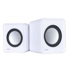 Caixa De Som 2.0 Usb 5v 2x 1w Com Controlador De Volume
