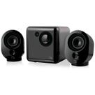 Caixa de Som 2.1 Multilaser SP166 - 15W RMS - Conector P2 e energia USB Caixa de Som 2.1 Multilaser SP166 - 15W RMS - Conector P2 e energia USB
