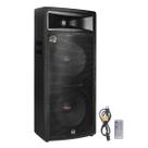 Caixa De Som 2 Alto Falantes 15 Polegadas 450w Com Bluetooth USB Mp3 Player Bivolt