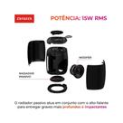 Caixa De Som AIWA Mini Speaker, RGB, IPX4, Bluetooth 5.3, Bivolt, Preto - AWS-SP-03-B Caixa De Som AIWA Mini Speaker, RGB, IPX4, Bluetooth 5.3, Bivolt, Preto - AWS-SP-03-B